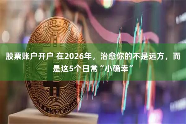 股票账户开户 在2026年，治愈你的不是远方，而是这5个日常“小确幸”